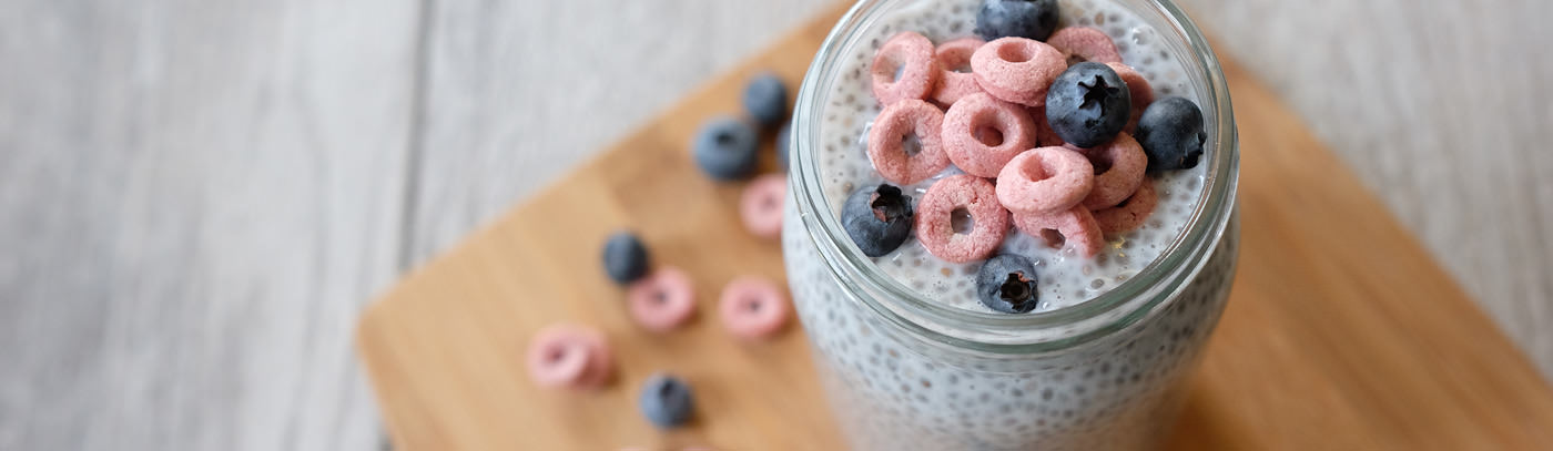 Blissfully Berry Chia Pudding