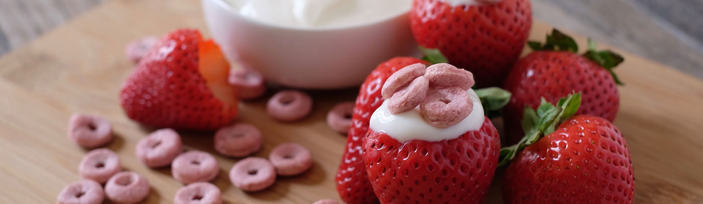 Blissfully Berry Strawberry Cups