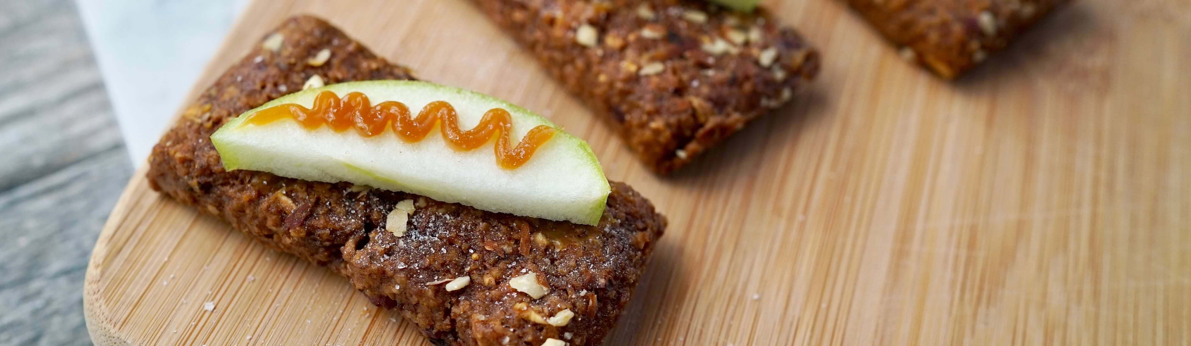 Caramel Apple Snack Bars