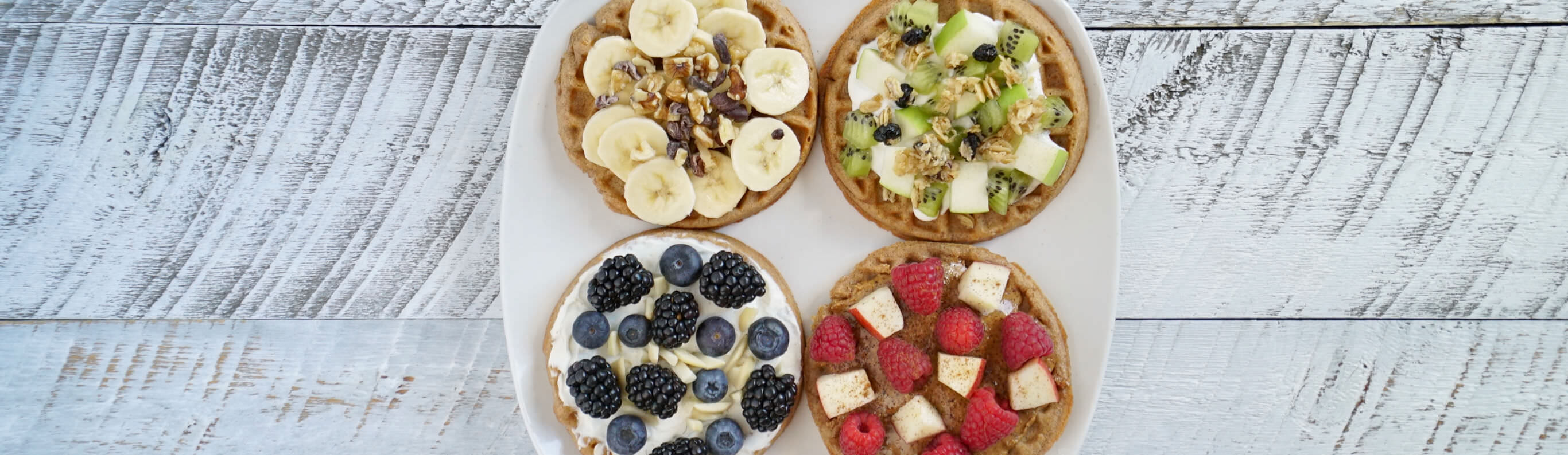 Fruity Waffle Platter