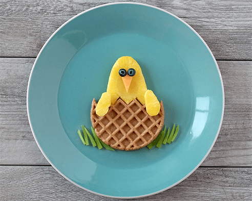 Hatching Chicken Waffles