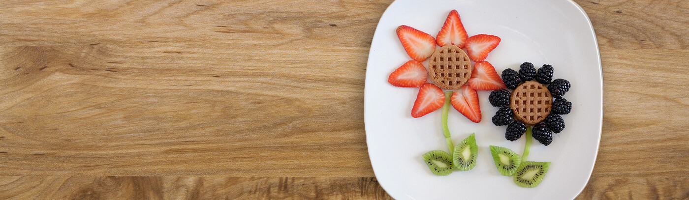 Mini Waffle Flowers