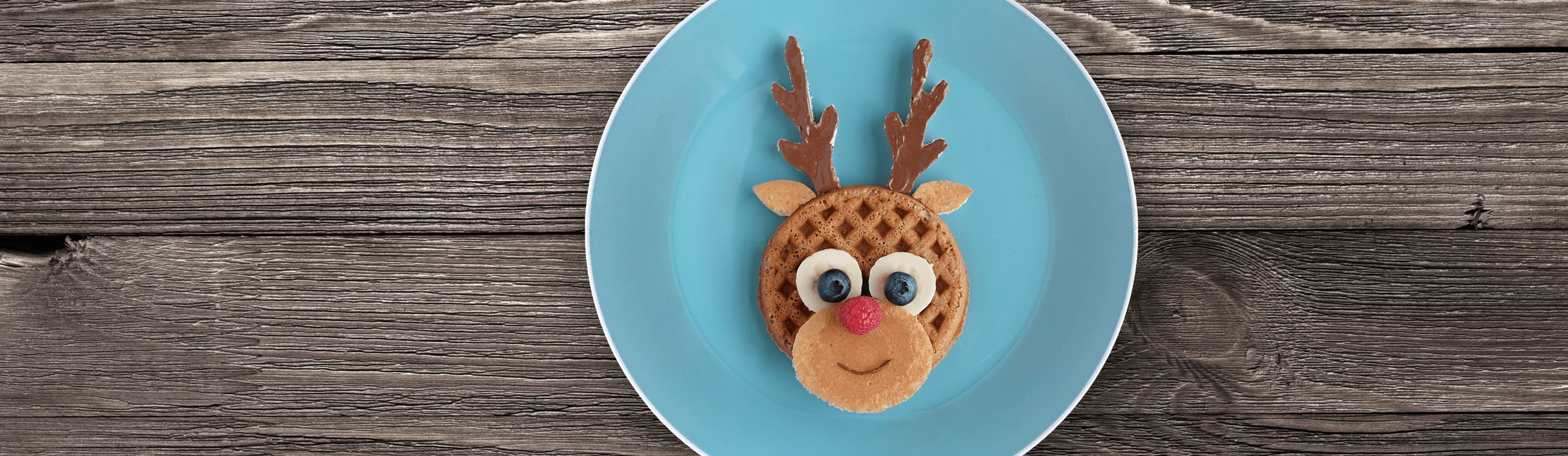 Rudolph Reindeer Waffles